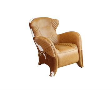 English Cowhide Chair